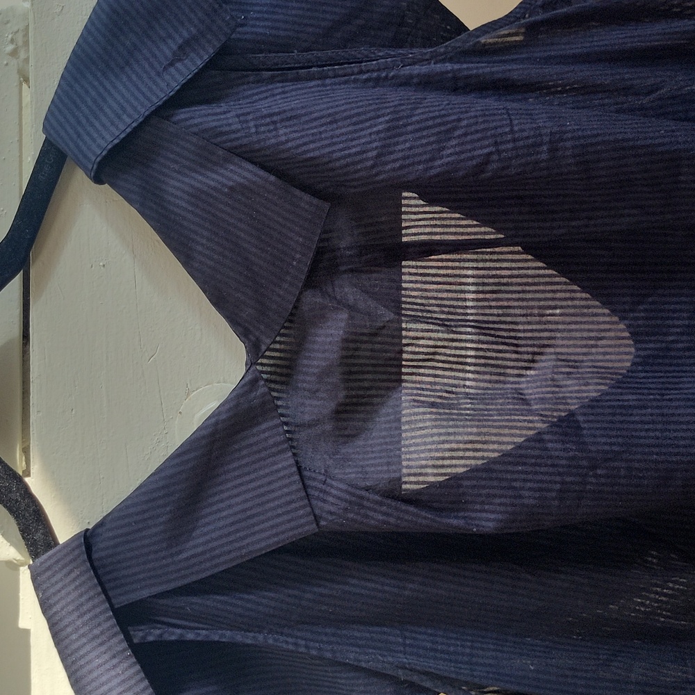 BCBG MaxAzria Ruffle Collar blouse - Picture 10 of 14